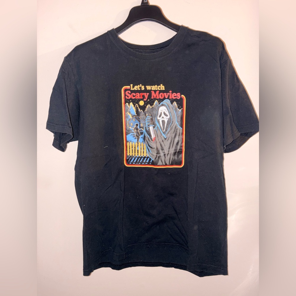 Scream Ghost face themed tee